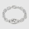 INTERLOCKING CHAIN BRACELET - 17 cm