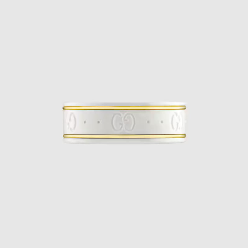 Icon ring in yellow gold - Image 3