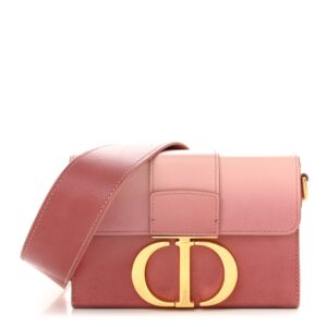 Gradient Smooth Calfskin Gradient 30 Montaigne Box Bag Rose Multicolor