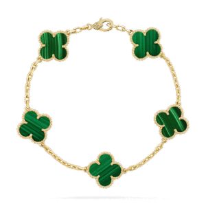 Vintage Alhambra bracelet, 5 motifs