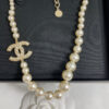 CC Pearl Choker Necklace