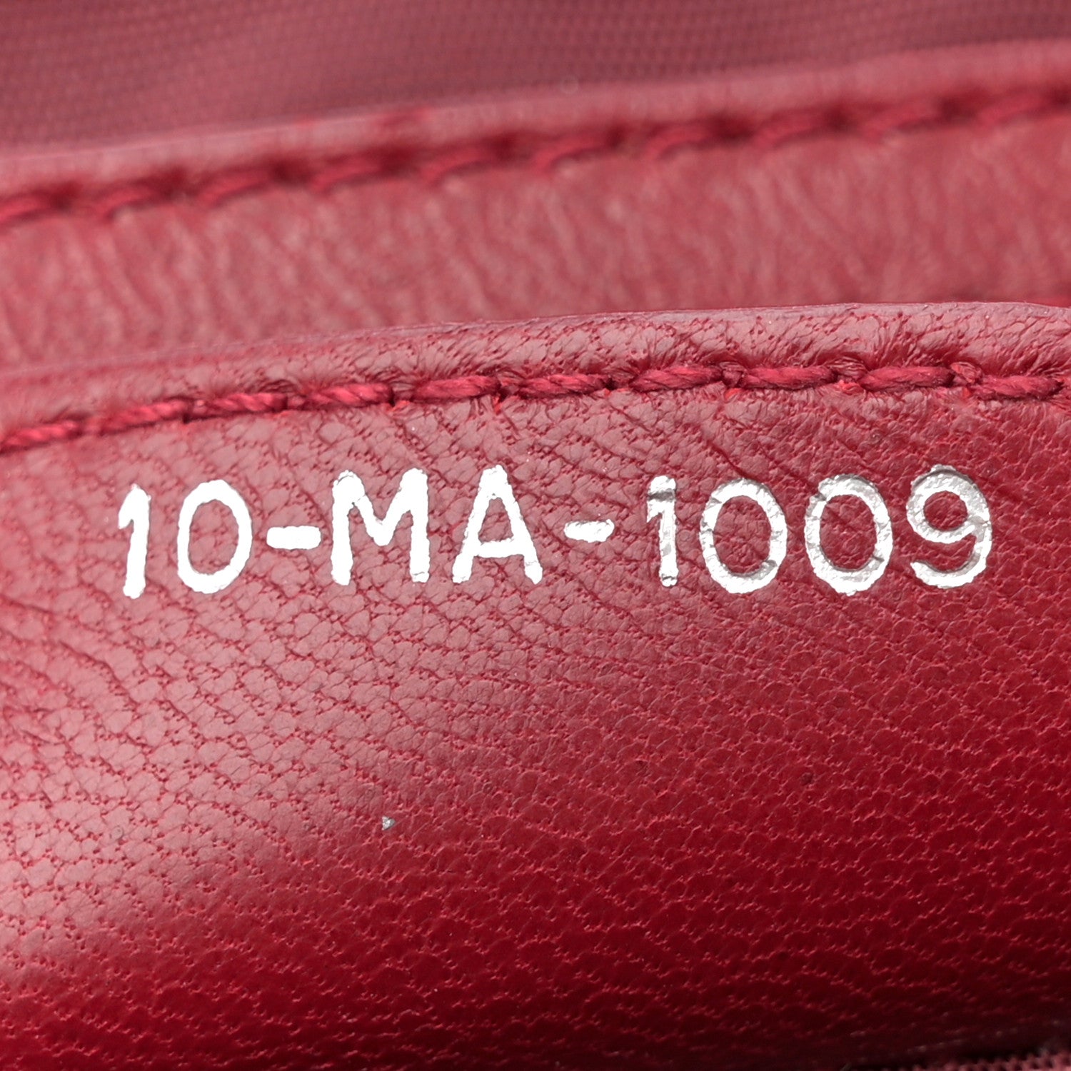 Lambskin Cannage Ruffle New Lock Flap Red - Image 8