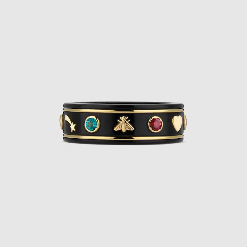 Icon ring with gemstones - Image 3