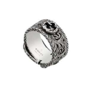 Interlock Garden Ring Silver