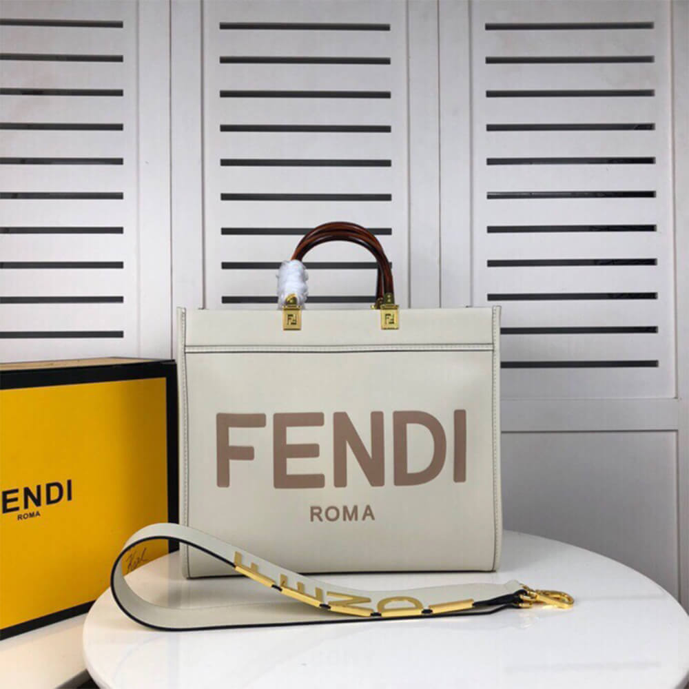 FENDI SUNSHINE Medium Tote Bag - Image 9