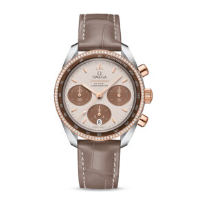 Omega Speedmaster 38 Chronometer Chronograph Watch, 38mm Brown Dial, 324.28.38.50.02.002