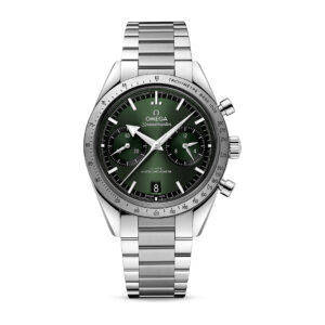 Omega Speedmaster '57 Chronograph Watch, 40.5mm Green Dial, 332.10.41.21.10.001