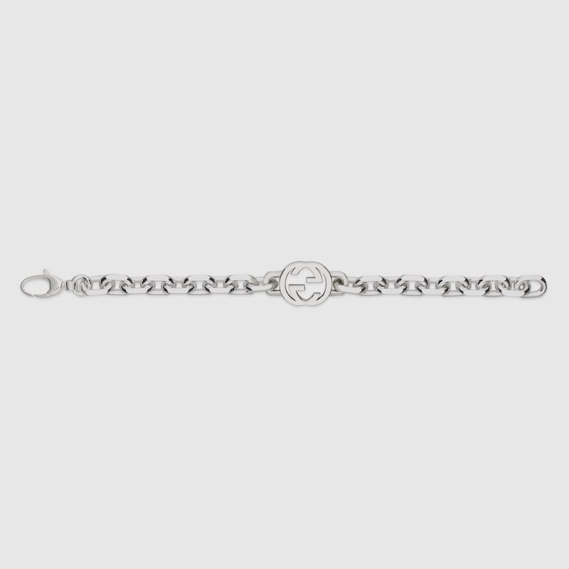 INTERLOCKING CHAIN BRACELET - 17 cm - Image 2