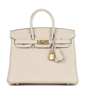 Birkin 35 Craie Togo Gold Hardware with Gold Hardware