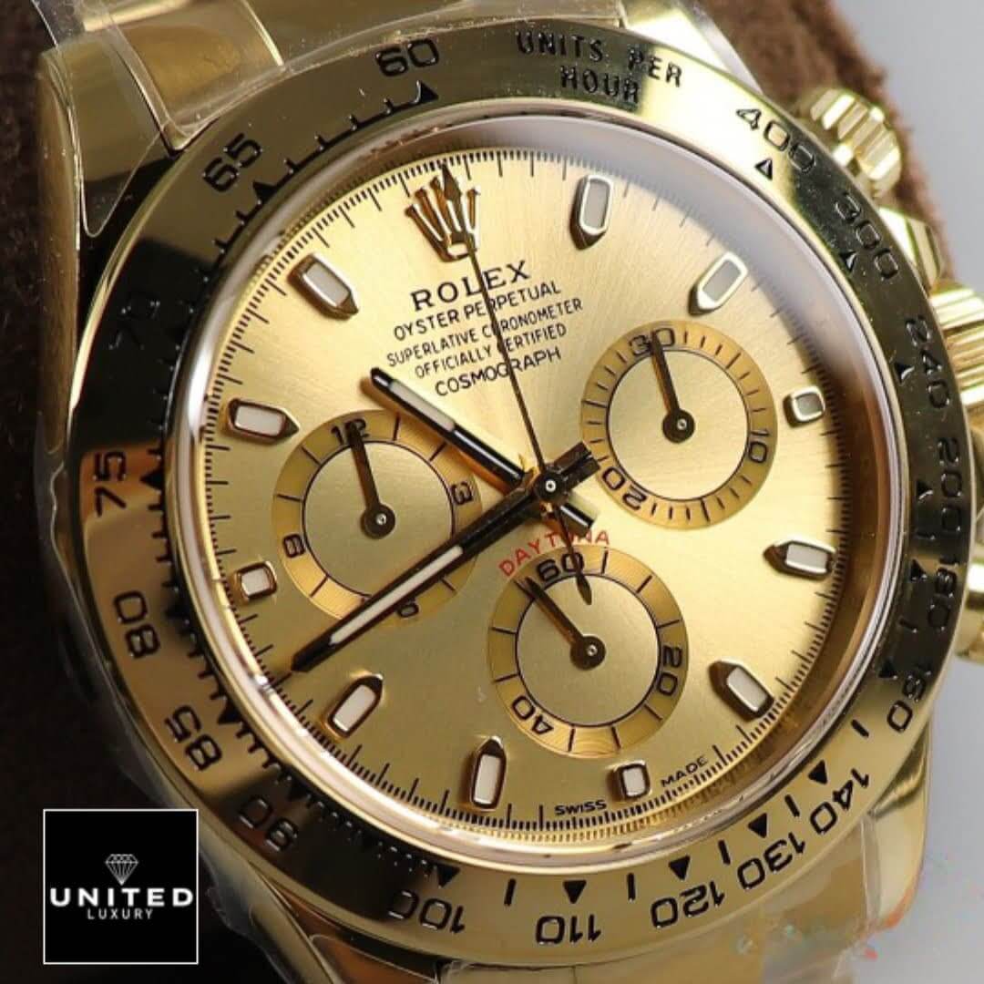 Rolex Daytona Cosmograph 116508-0006 Handcrafted Clone Quality Yeni Proje 3 35 Rolex Daytona Cosmograph 116508 Yellow Gold Dial Replica