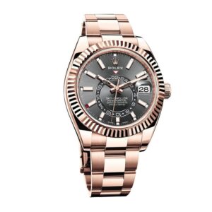 Rolex Sky-Dweller 326935-0007 “Everose Rhodium Dial” Next Level Replica