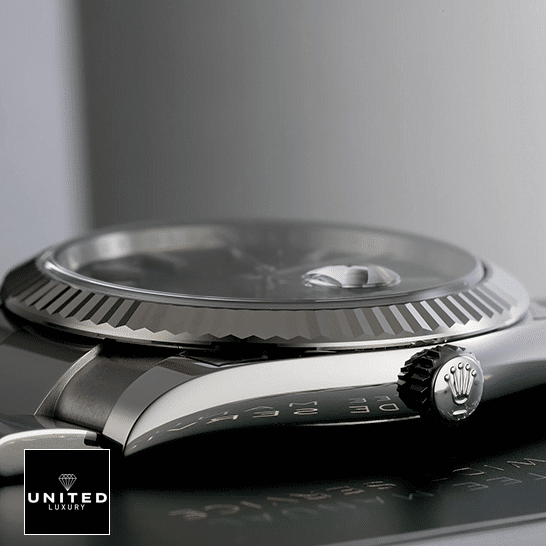 Rolex Datejust White Rolesor Timepiece 126334 Super Accurate Clone Rolex Datejust 126334 Steel Fluted Bezel & Crown Pusher Replica