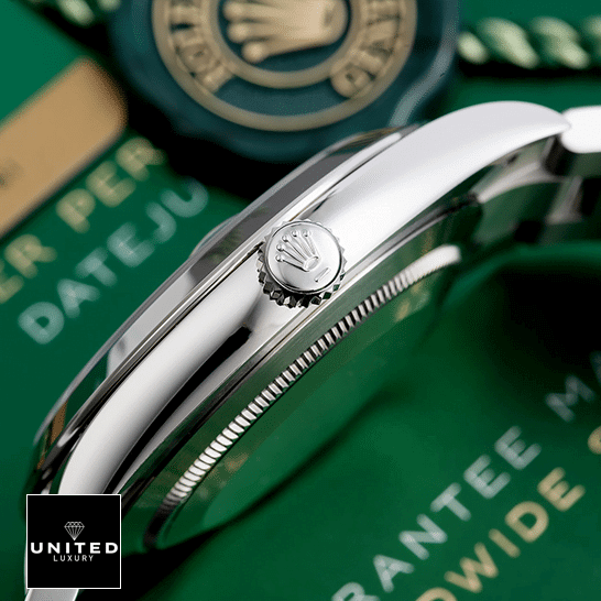 Rolex Datejust 126333 "Wimbledon Dial" First-Class Replica rolex datejust 41mm wimbledon 126300 oyster replica dial Rolex Datejust Wimbledon 126300-0013 Stainless Steel Case Replica Silver Crown Pusher