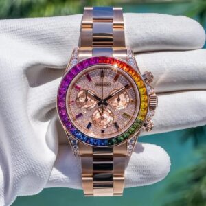 Rolex 2025 Daytona 126595RBOW Pave Dial 40mm